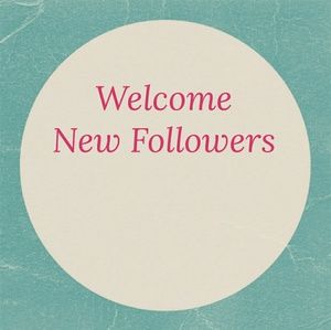 Welcome New Followers!!
